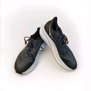 Hoka One One Mach 6 Running Shoes Sneakers Mens 6MD Black White 1147553